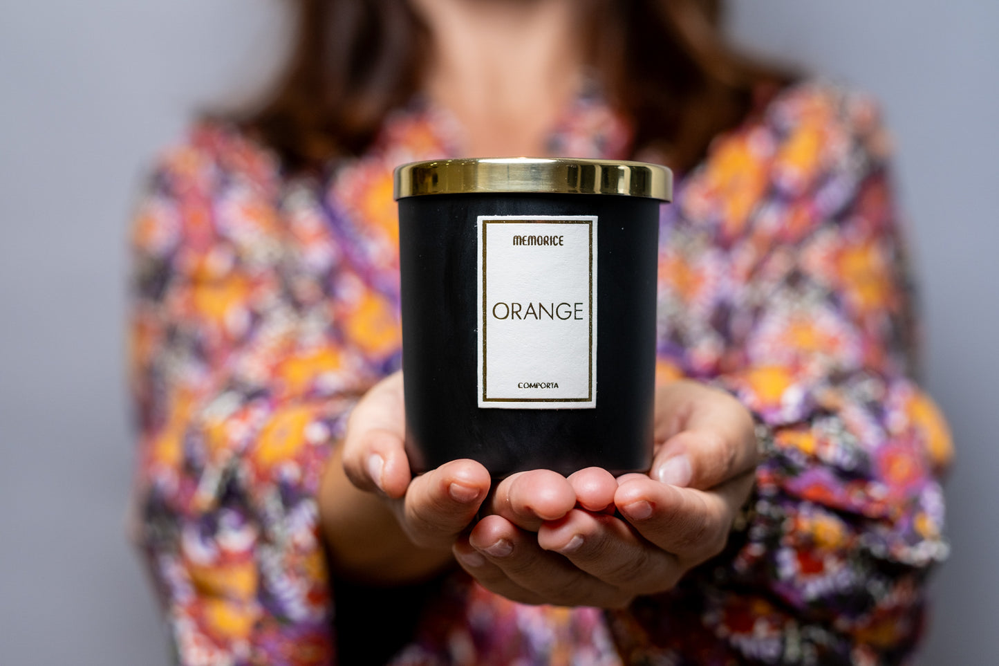 ORANGE SCENTED CANDLE